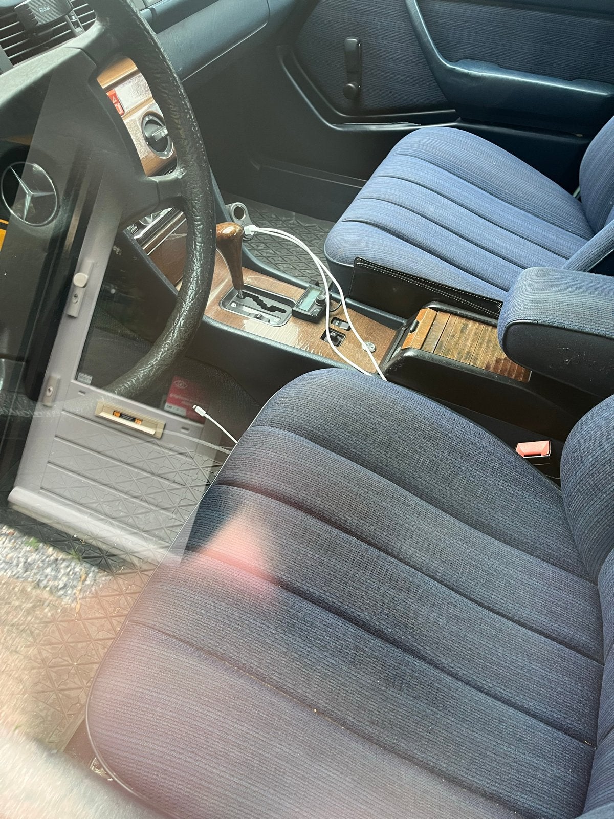 Mercedes-Benz 200-Serie 2.3 230 E 1985 Blauw, Gebruikt, Voor, Mercedes-Benz, Ophalen of Verzenden