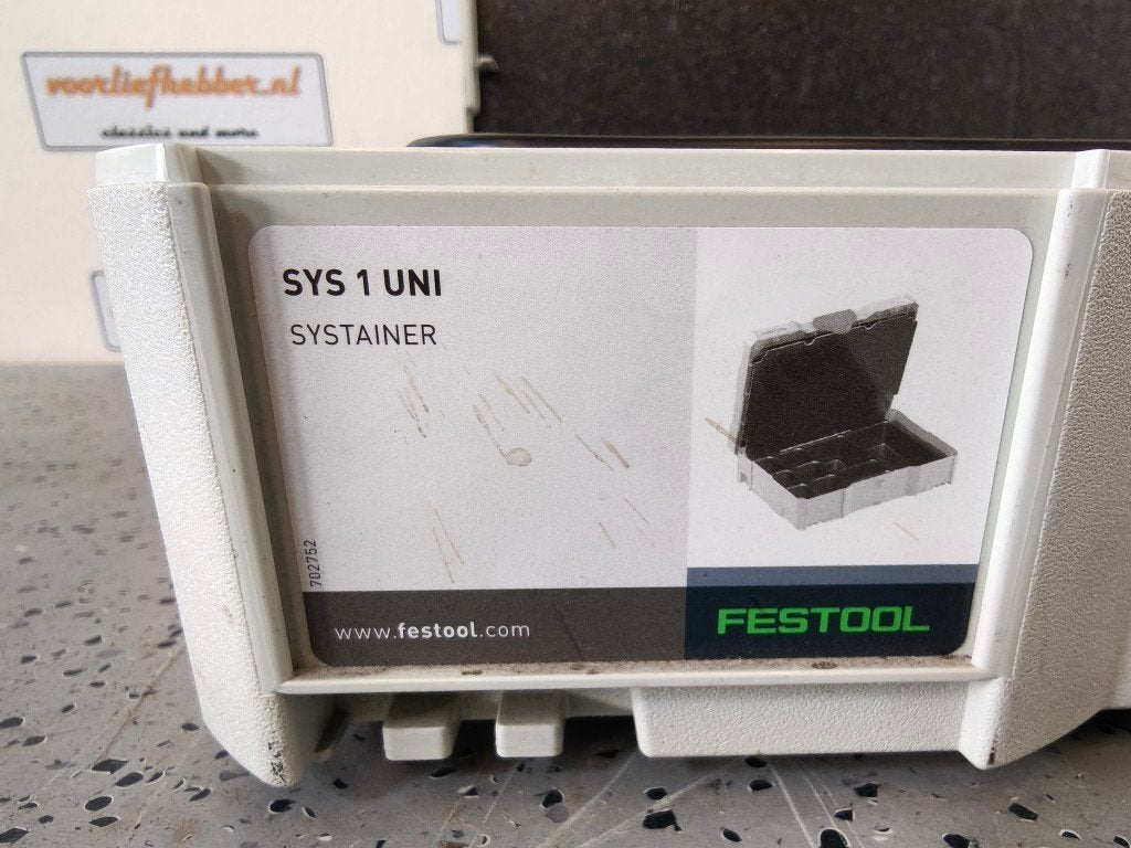 Festool systainer T-Loc SYS 1, Doe-het-zelf en Verbouw, Ophalen of Verzenden, Zo goed als nieuw, Systainer, Festool