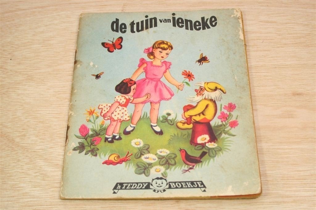 De Tuin van Ieneke [1954] — Vintage Prentenboekje, Ophalen of Verzenden, Gelezen