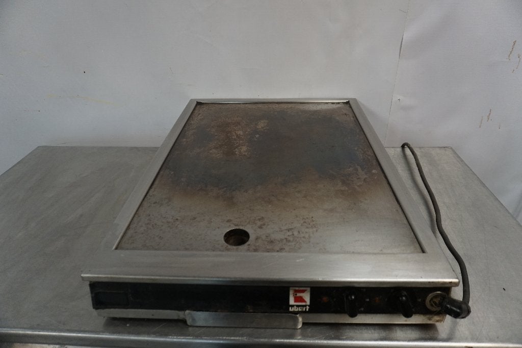 Ubert elektrische spiegelbakplaat, bakplaat op krachtstroom, Ophalen, Gebruikt