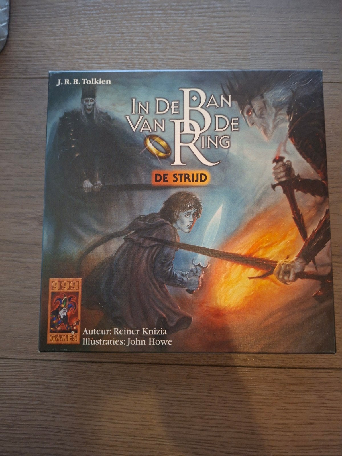 In de Ban van de Ring: De Strijd - Bordspel, Hobby en Vrije tijd, Gezelschapsspellen | Bordspellen, Een of twee spelers, Ophalen of Verzenden