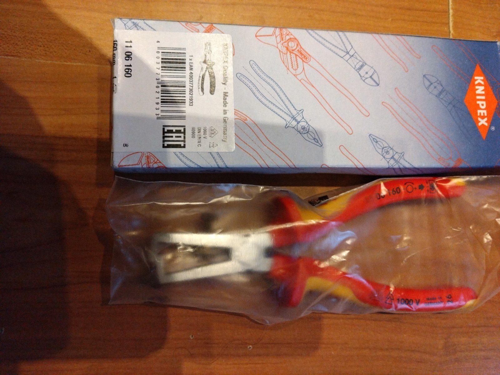 Knipex 11 06 160 VDE Striptang Nieuw, Ophalen of Verzenden, Nieuw
