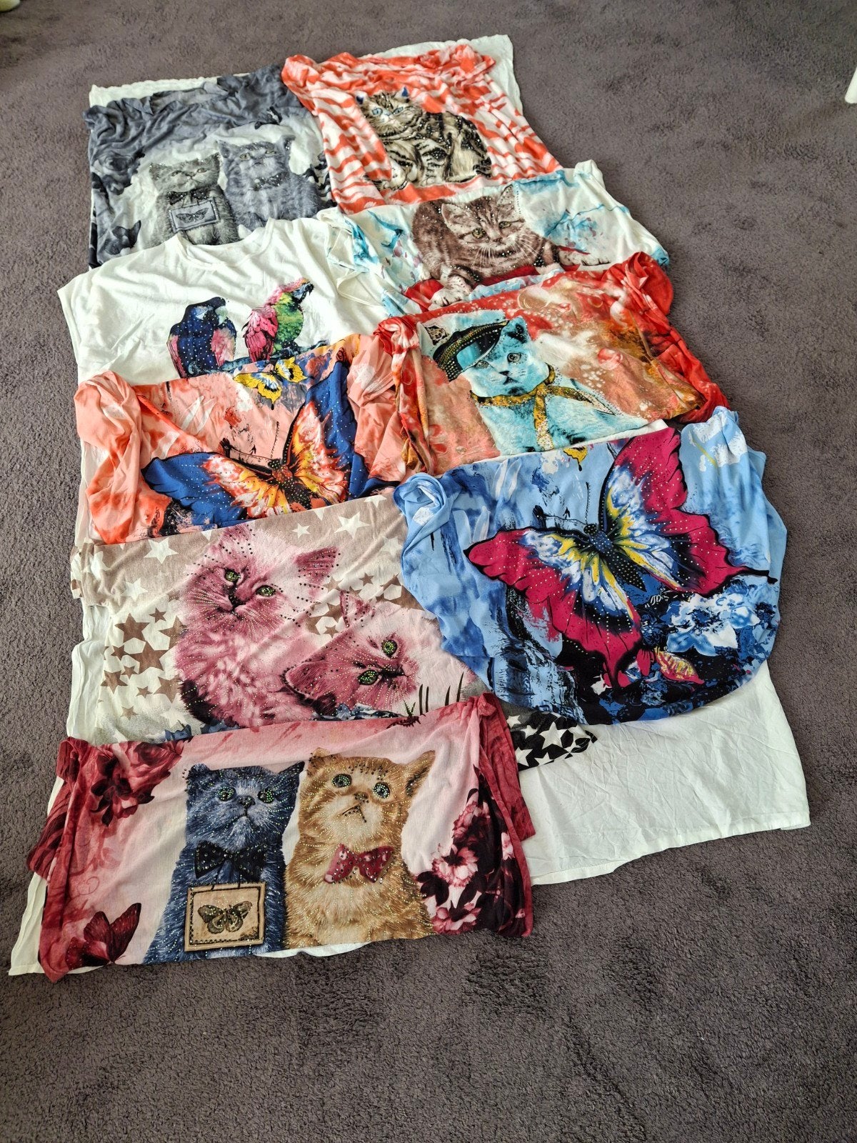 9 x T-shirt., Ophalen of Verzenden, Zo goed als nieuw, Korte mouw