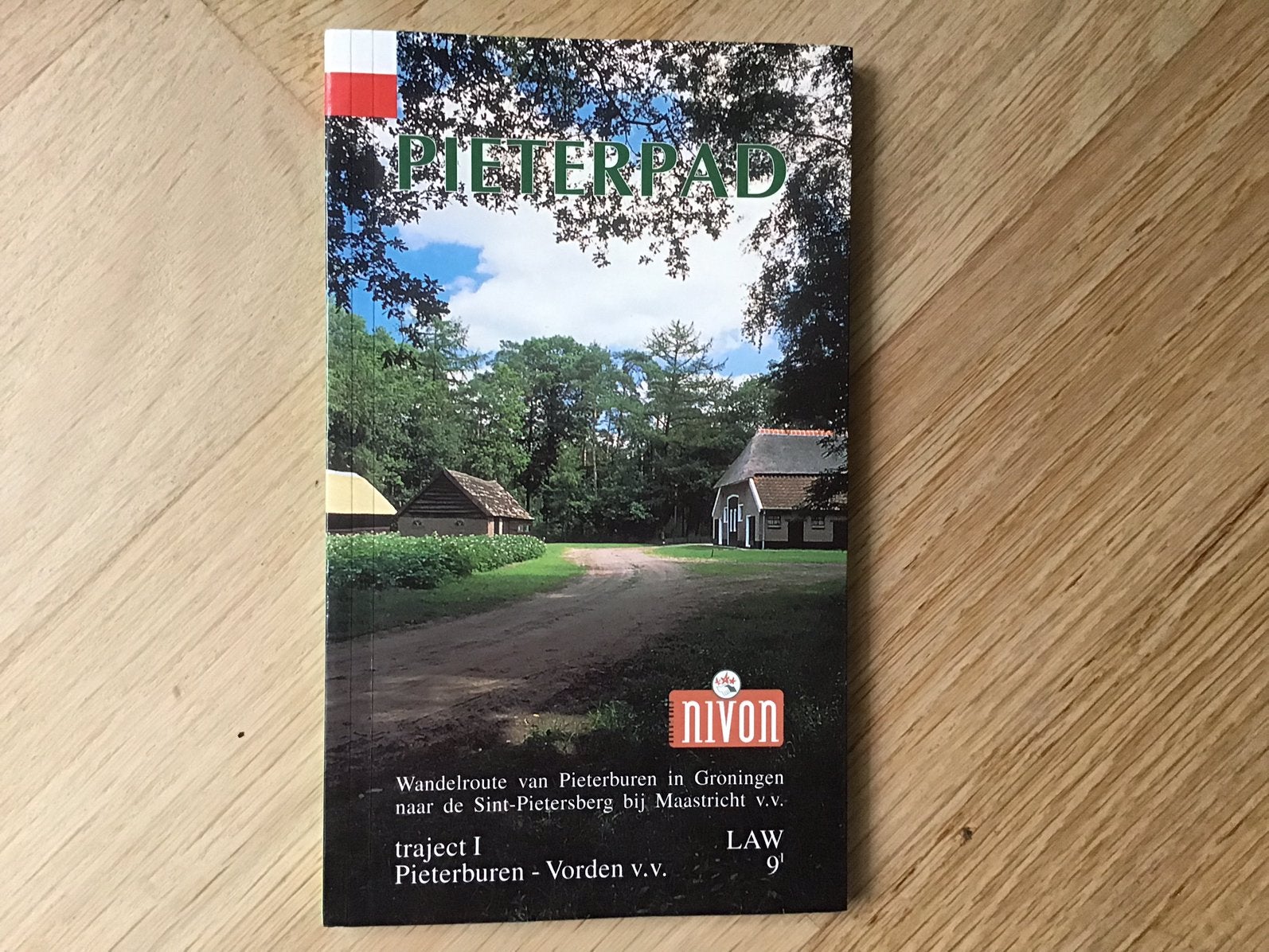 Pieterpad traject 1: Pieterburen - Vorden., Overige merken, Fiets- of Wandelgids, Europa, Ophalen of Verzenden