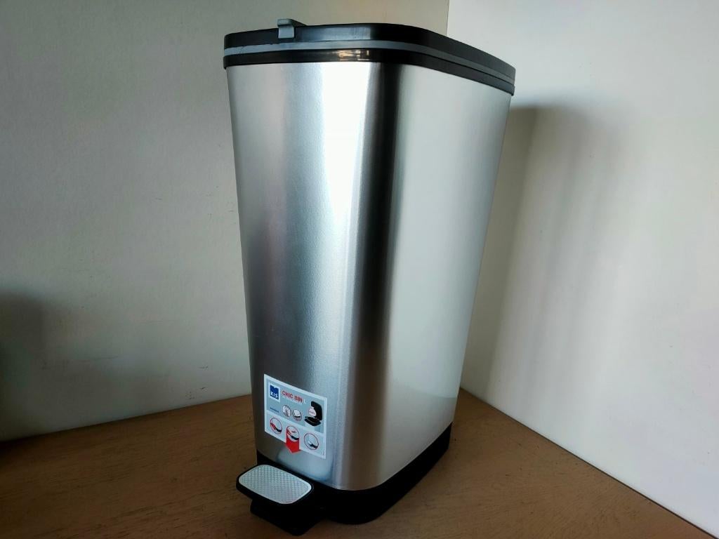 Kis Chic Bin vuilnisbak, pedaalemmer, Ophalen, Kunststof, 50 tot 75 cm, 40 liter of meer