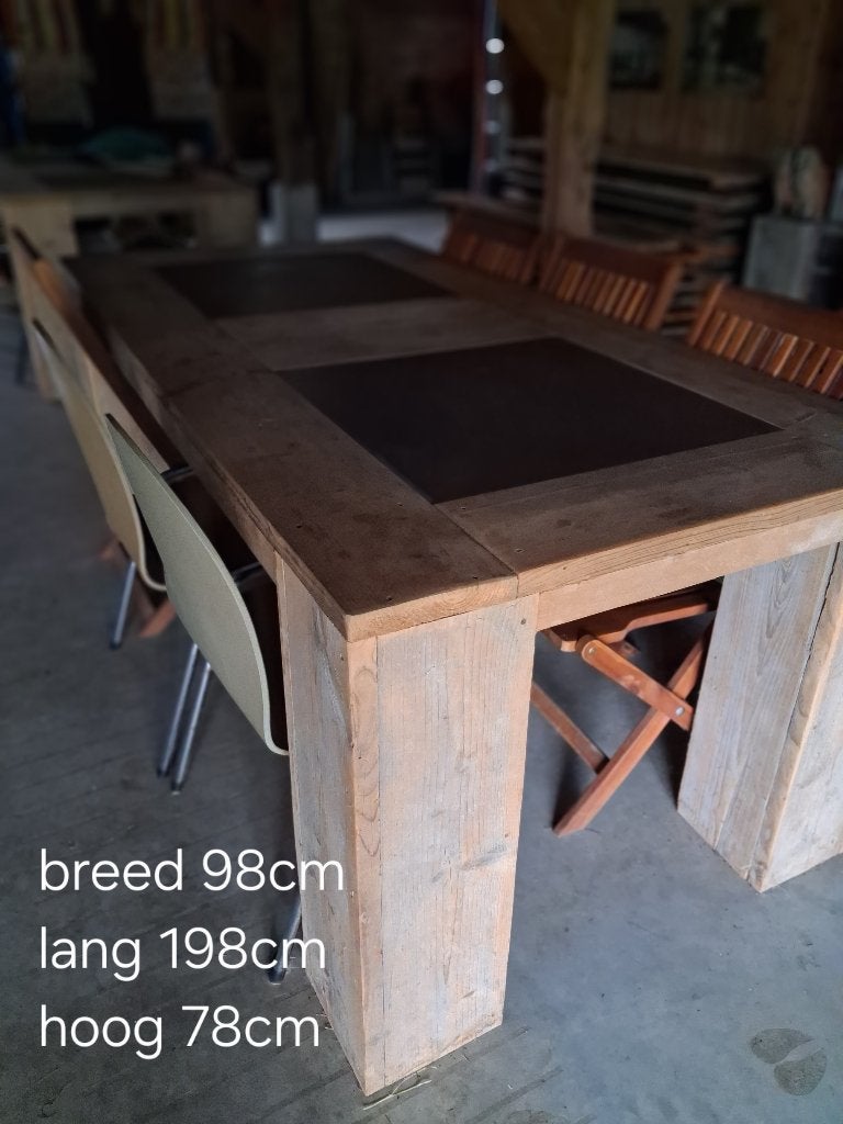 tafel, Ophalen, 200 cm of meer, 50 tot 100 cm, Zo goed als nieuw