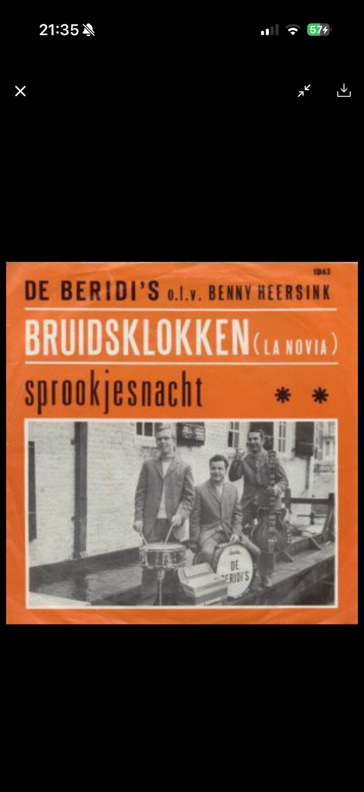 De Beridi's - Bruidsklokken gezocht !, Ophalen, Gebruikt, Pop, 7 inch