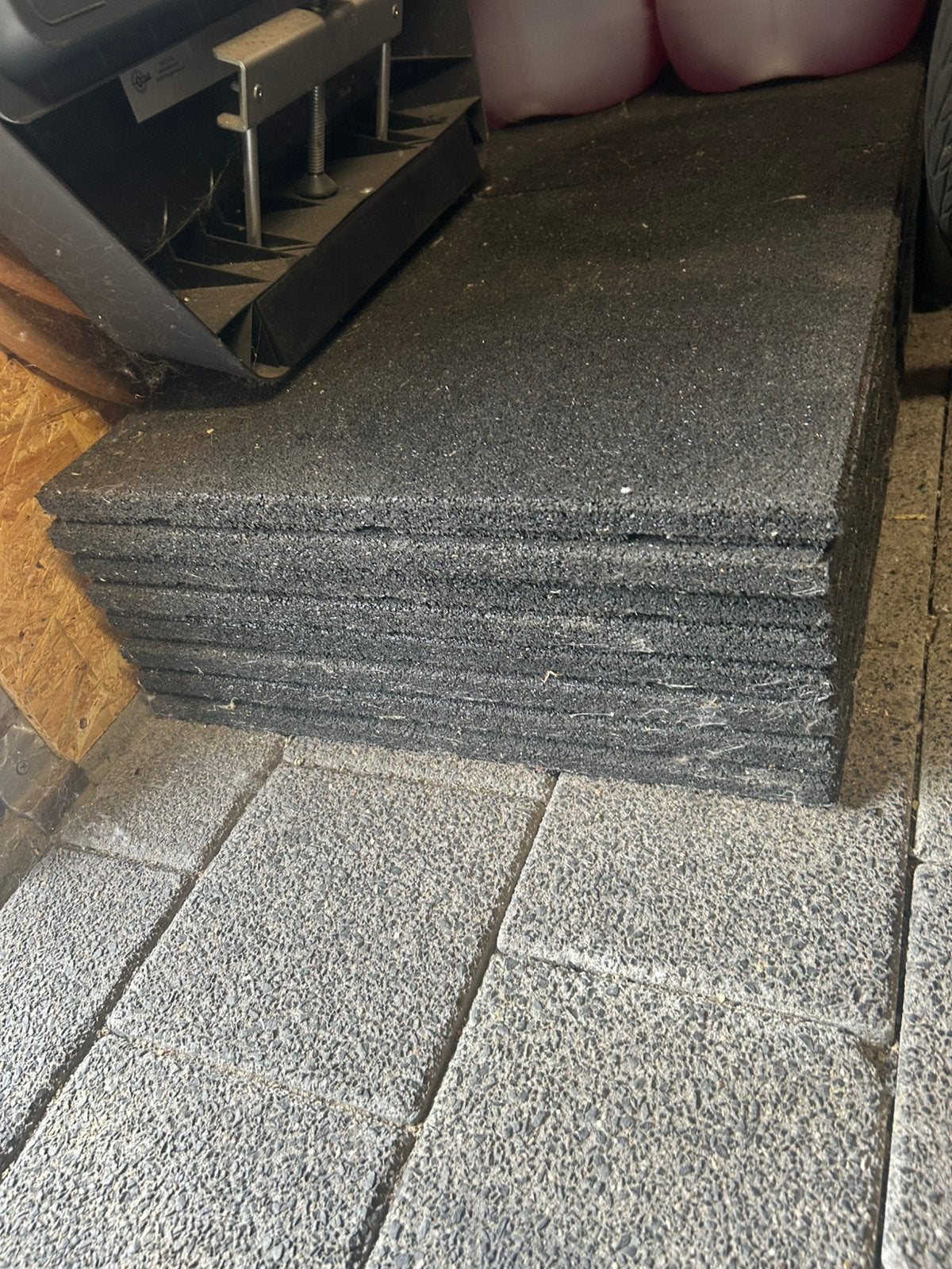 14 Rubberen speeltegels, Ophalen, Zo goed als nieuw, Overige materialen