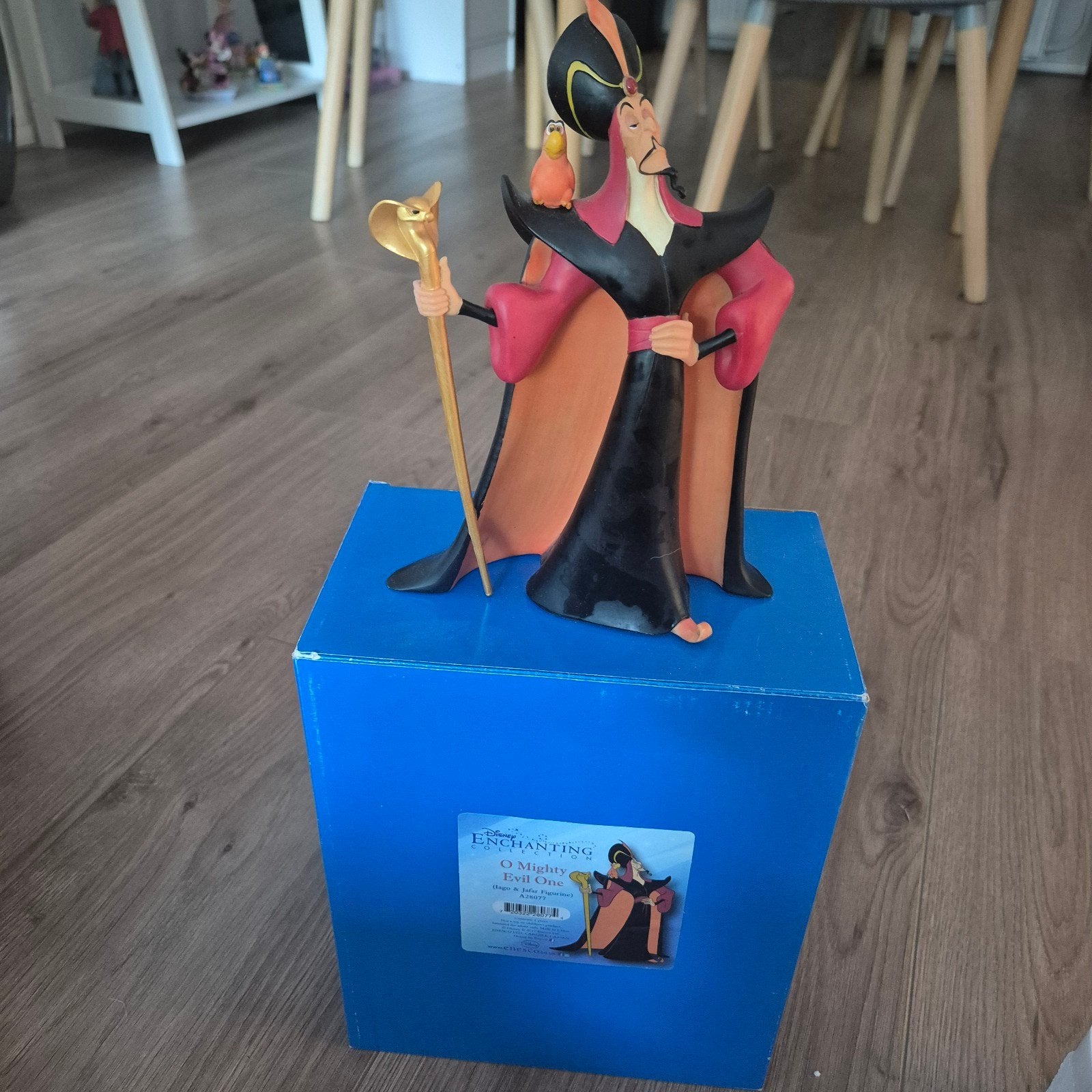 Disney Jafar Beeldje - O Mighty Evil One, Verzamelen, Ophalen of Verzenden, Overige figuren, Zo goed als nieuw, Beeldje of Figuurtje