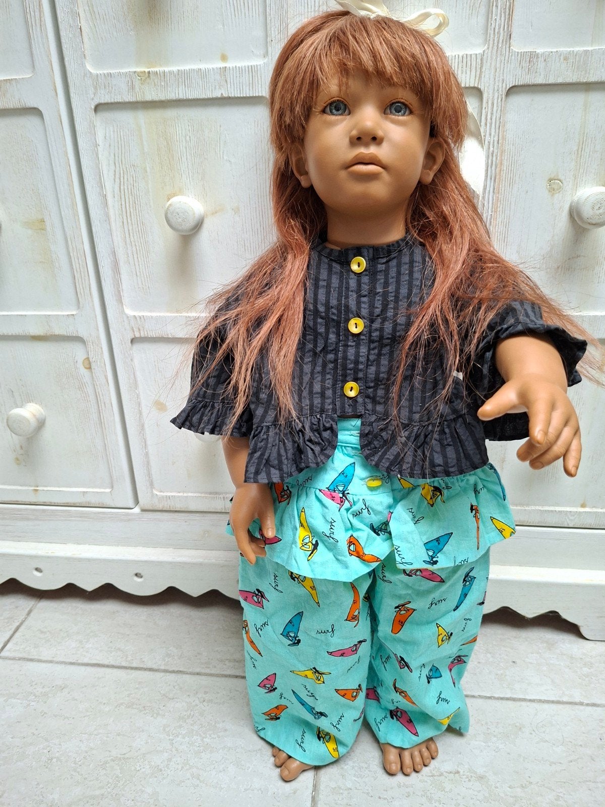 Annette Himstedt  Pop  met Levensechte Details, Ophalen, Zo goed als nieuw