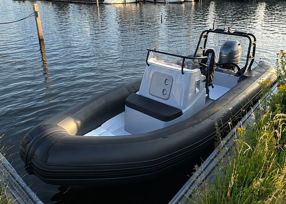 Gemini WR550 inclusief yamaha 100pk (exclusief trailer), Watersport en Boten, Rubberboten, Nieuw, Motorslot, 100 pk, Ophalen