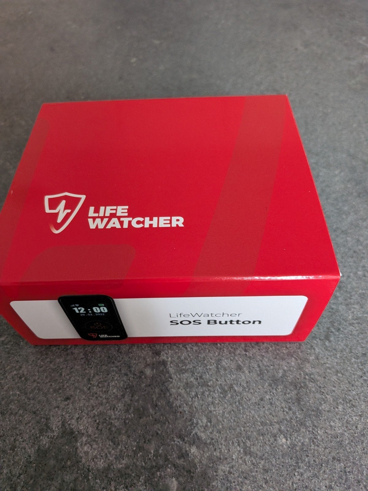 Lifewatcher SOS alarm nieuw met garantie, Zwart, Nieuw, Ophalen of Verzenden, Lifewatcher