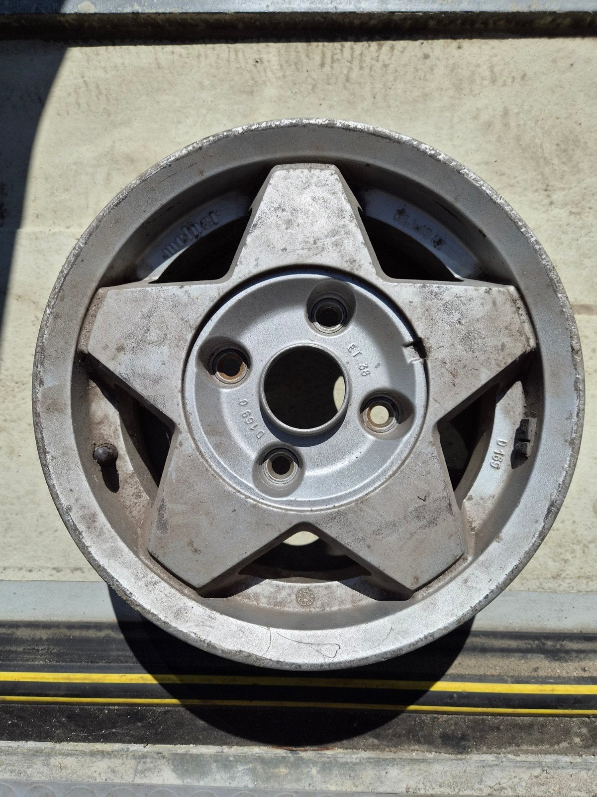 Melher velgen 13 inch 5,5J ET 38, Auto-onderdelen, Banden en Velgen, Ophalen, Gebruikt, Zomerbanden, Velg(en)