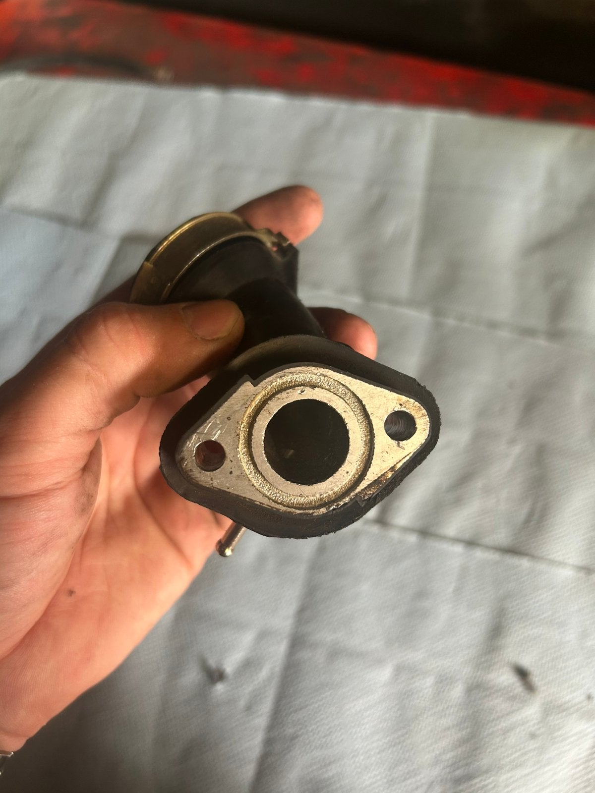 Spruitstuk Sym symphony | passende op diverse modellen, Verzenden, Gebruikt, Carburateur