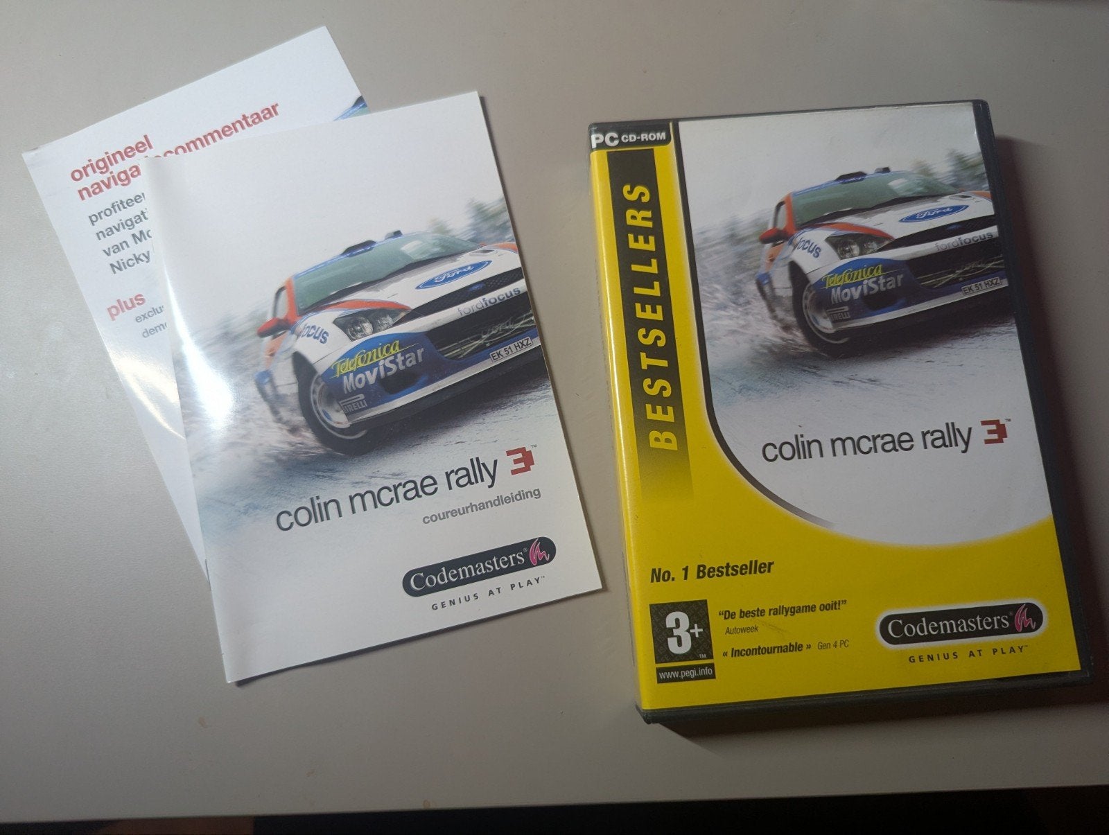 Colin Mcrae Rally 3, Spelcomputers en Games, Games | Pc, 1 speler, Racen en Vliegen, Ophalen of Verzenden, Zo goed als nieuw