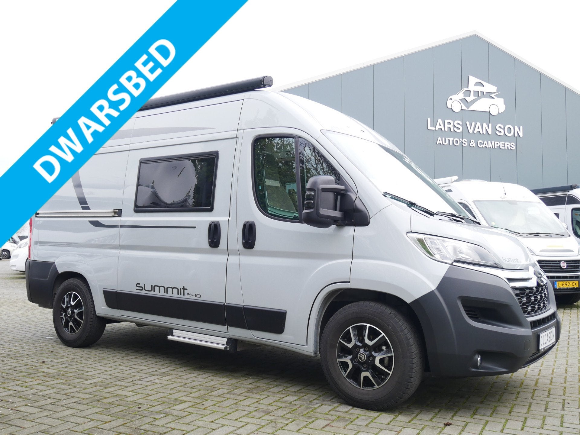Pössl Summit 540, 5.40 Meter Buscamper, Dwarsbed!, Citroën, Buscamper of Camperbus, Tot en met 2, Bedrijf, Elektrische ramen