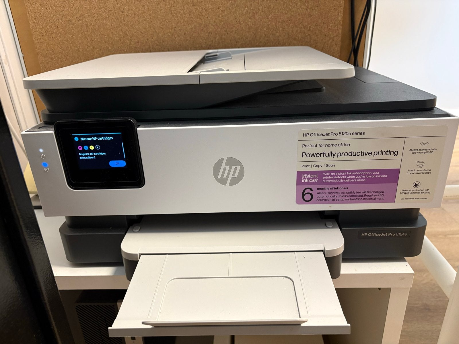 HP OfficeJet Pro 8120e Series, Computers en Software, Ophalen, Zo goed als nieuw