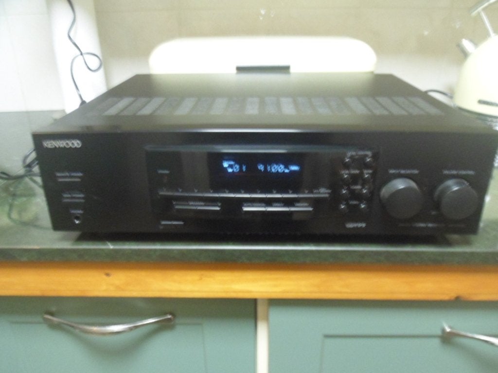 Tuner versterker Kenwood, Audio, Tv en Foto, Versterkers en Receivers, Overige merken, Gebruikt, Ophalen of Verzenden, 60 tot 120 watt