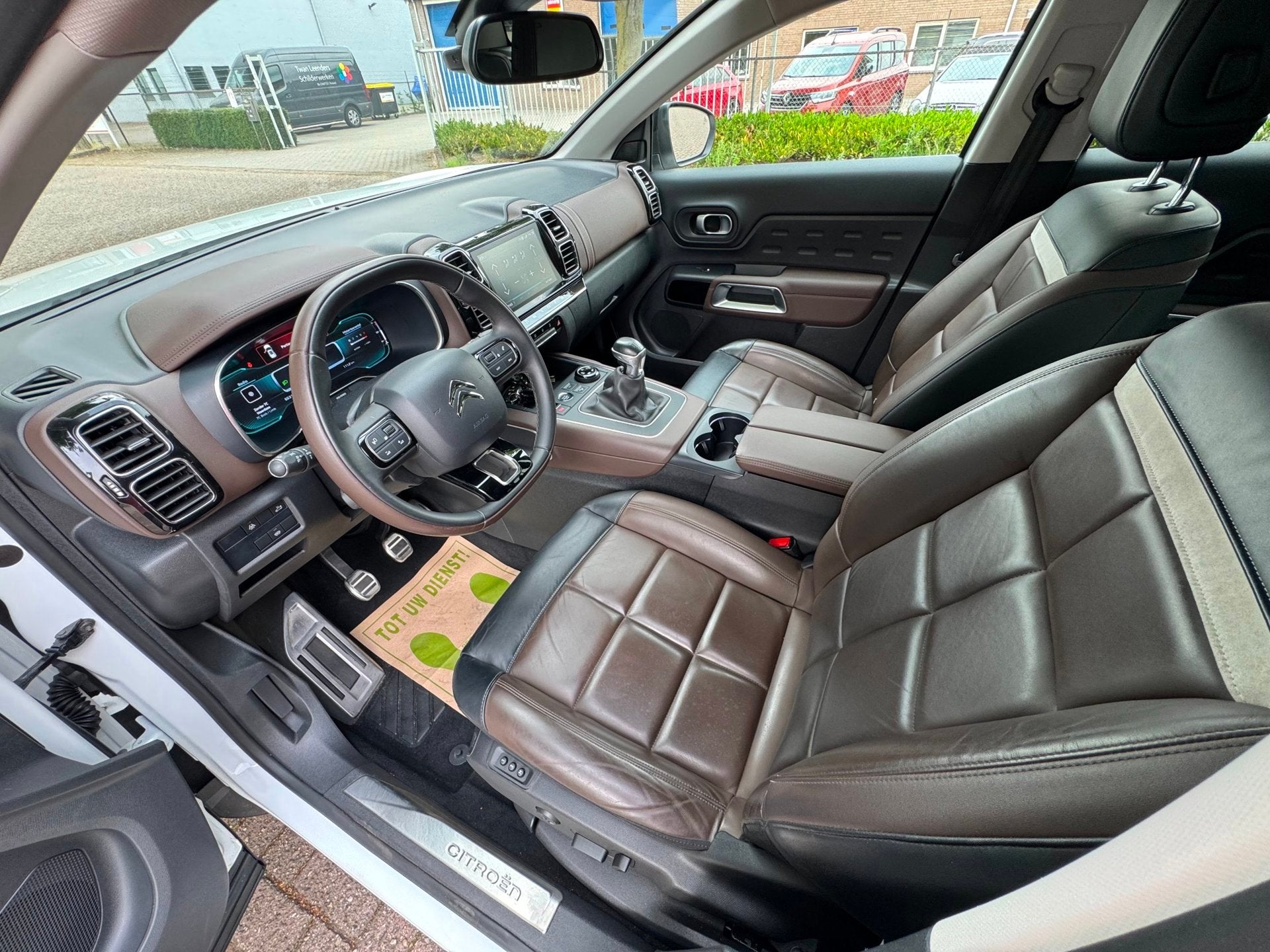 Citroen C5 AIRCROSS 1.2 Shine|Leer|Bi-tone|Stoelverw|Led|, Voorwielaandrijving, 1350 kg, Gebruikt, C5 Aircross