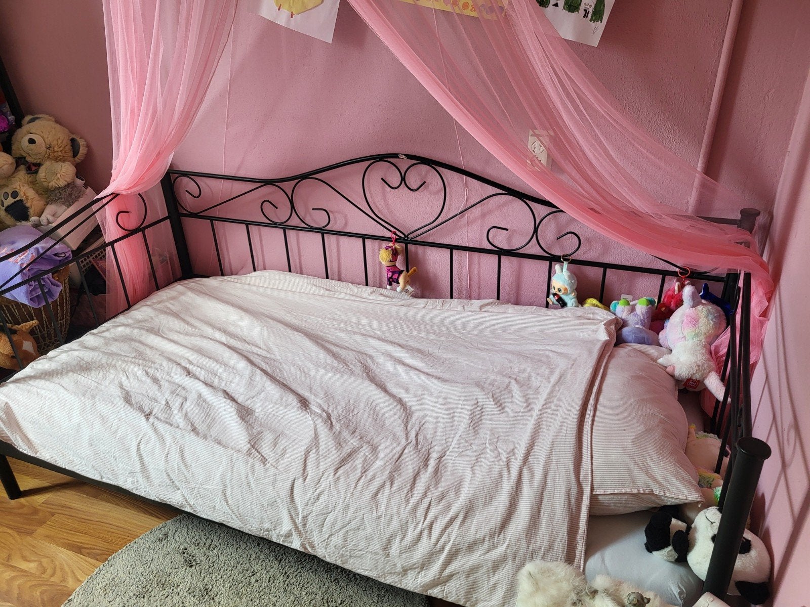 eenpersoonsbed gratis, Ophalen, 85 tot 100 cm, Gebruikt, Lattenbodem