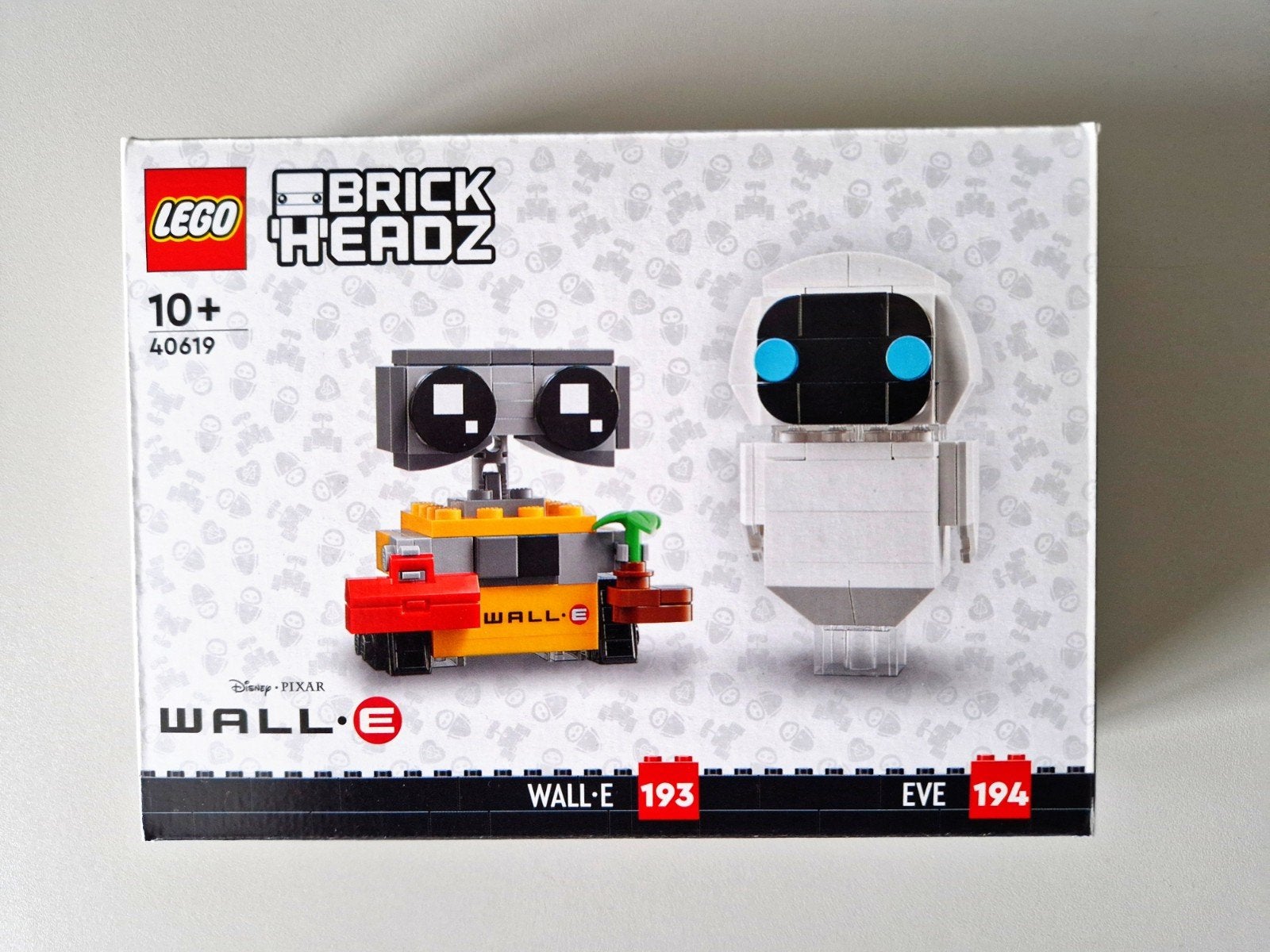 LEGO BrickHeadz EVE & WALL•E | #40619, Kinderen en Baby's, Speelgoed | Duplo en Lego, Gebruikt, Lego, Complete set, Inclusief doos
