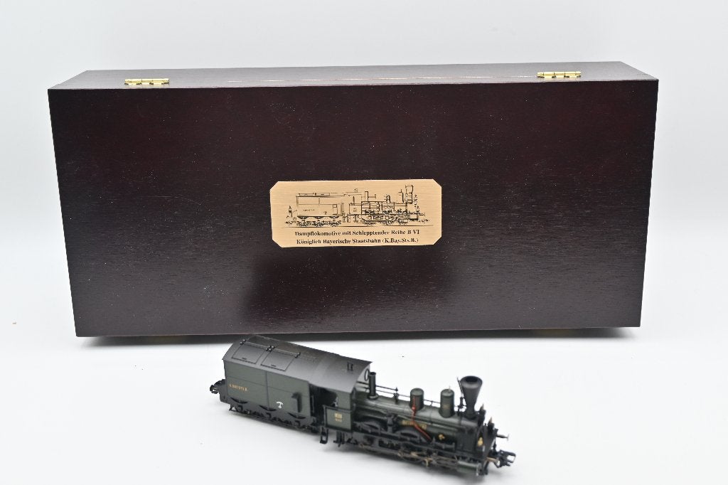 Märklin Stoomlocomotief met Tender K.Bay.Sts.B., Märklin, Wisselstroom, Locomotief, Info@maerklin.de