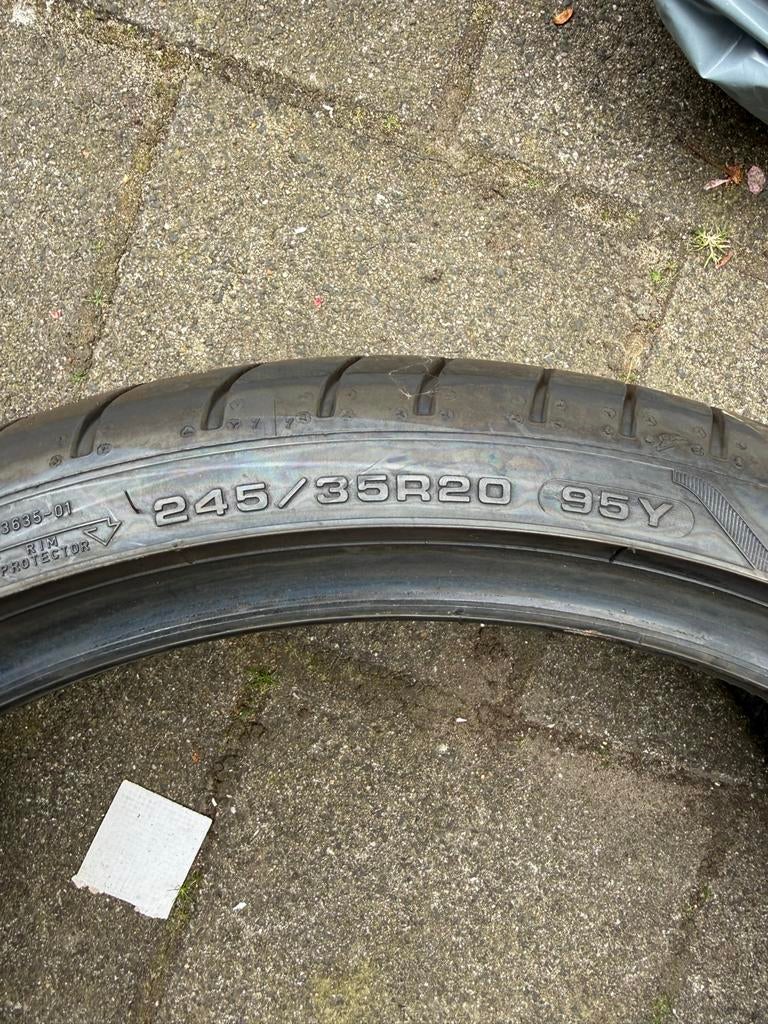 Breedset banden Goodyear 245/35R20 275/30R20, Ophalen, Band(en), Personenwagen, 20 inch