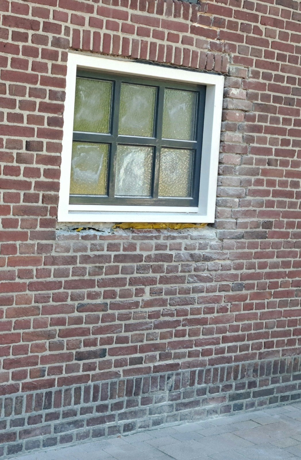 Kozijn met dubbelglas kiepraam, Ophalen, Gevelraam of Ruit, Gebruikt, 80 tot 120 cm