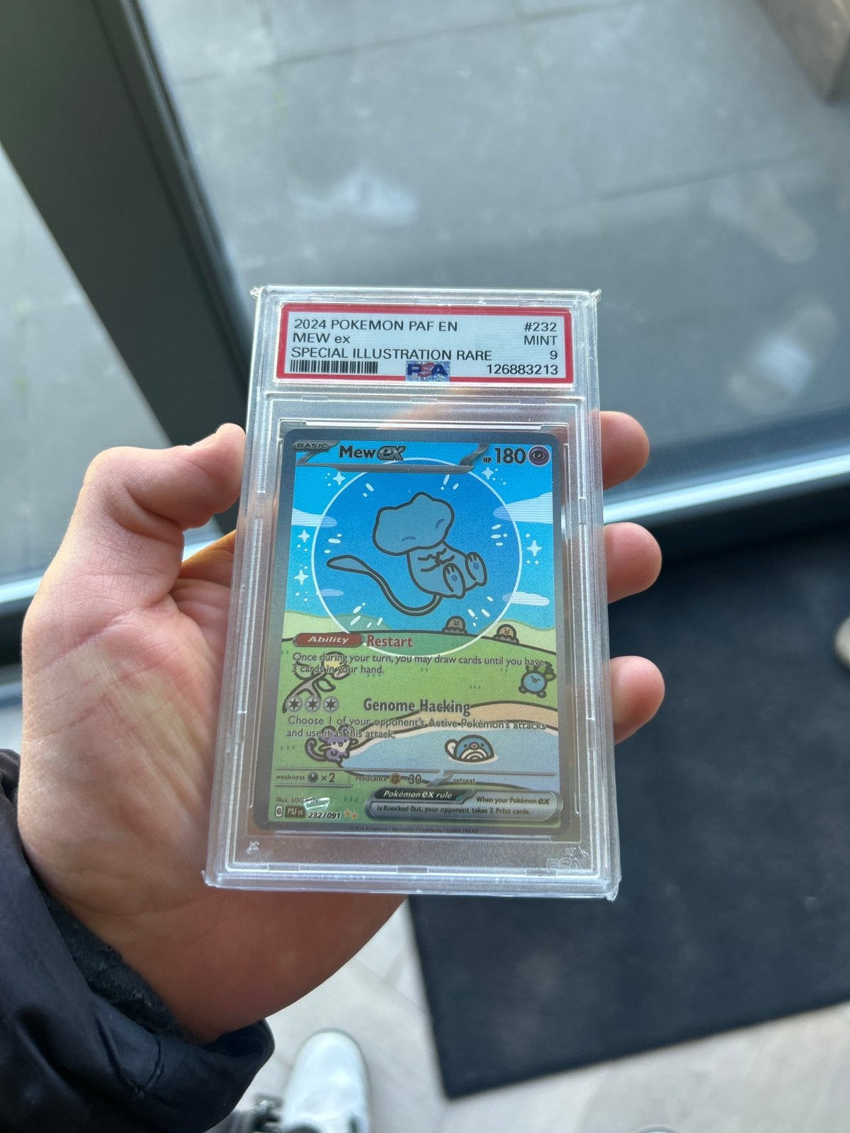 Bubble Mew PSA 9, Ophalen of Verzenden, Zo goed als nieuw