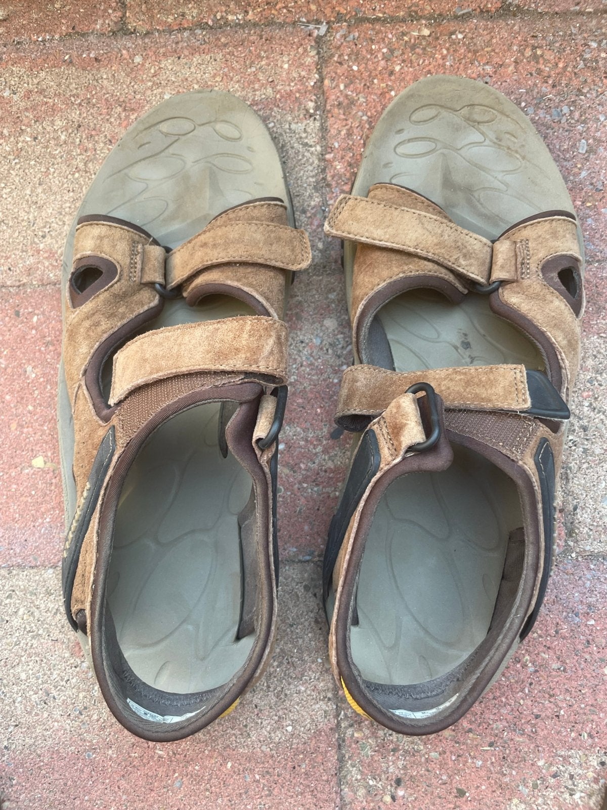 Merrell Heren Sandalen Maat 44 - Bruin, Ophalen of Verzenden, Gedragen, Bruin, Sandalen