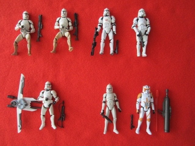 Star Wars figuur: Clone Trooper, Arf, Arc, Clonetrooper, Ophalen of Verzenden, Zo goed als nieuw, Actiefiguurtje