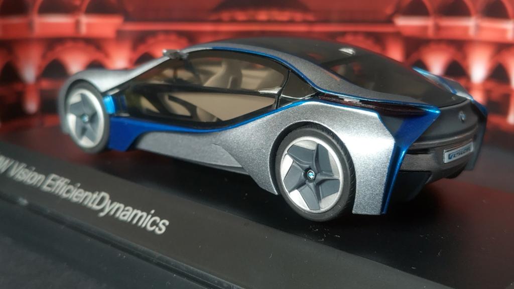 BMW Vision Efficiënt Dynamics zilver 1:43 Paragon Pol, Overige merken, Auto, ., Nieuw