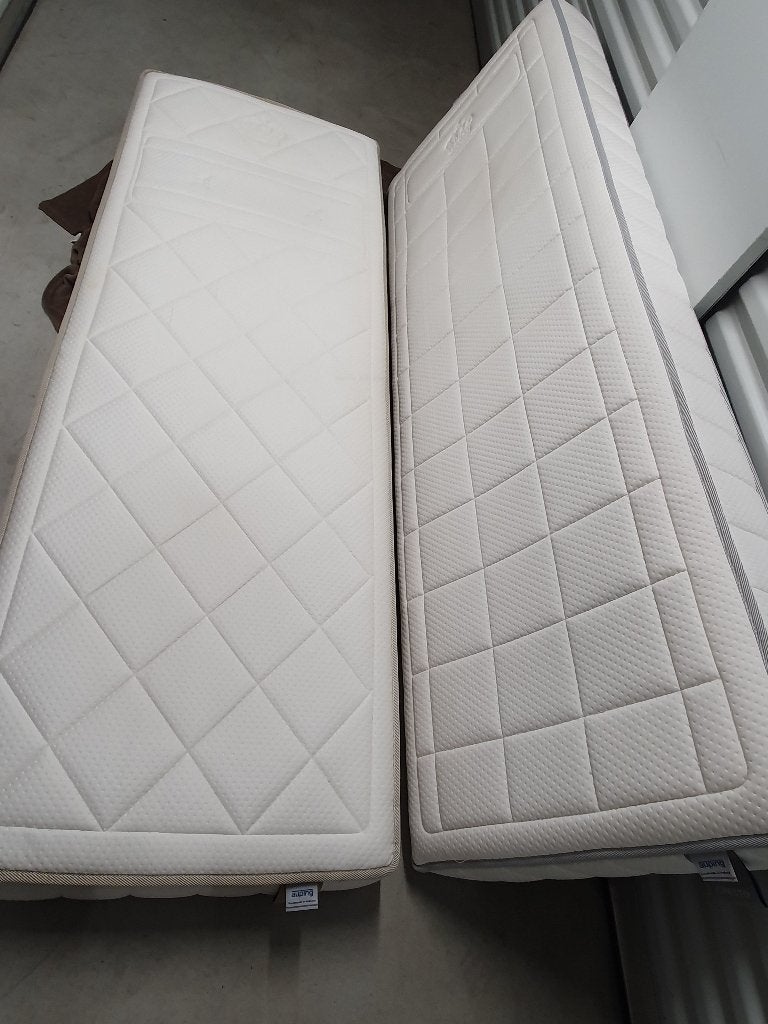 2x 70x200 cm Auping matrassen, Ophalen, Zo goed als nieuw, Matras, 200 cm