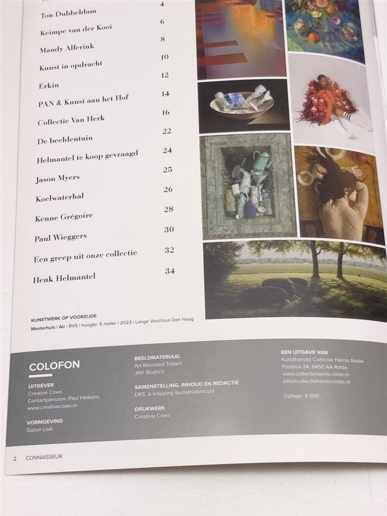 Connaisseur — Kunstblad Collectie Harms Rolde, Boeken, Kunst en Cultuur | Beeldend, Ophalen of Verzenden, Gelezen