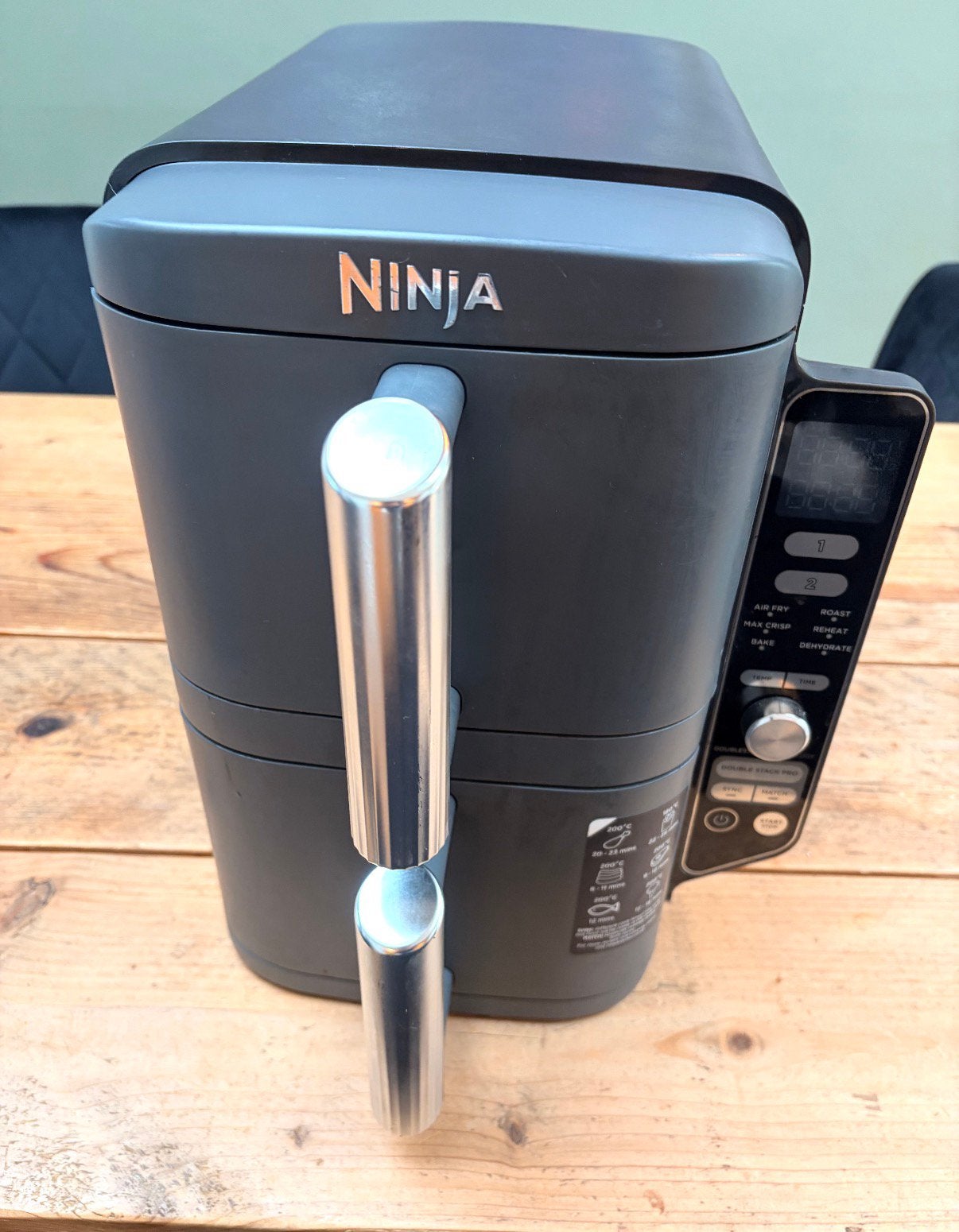 Ninja Double Stack XL SL400EU airfryer – 9,5 liter, Ophalen of Verzenden, Zo goed als nieuw