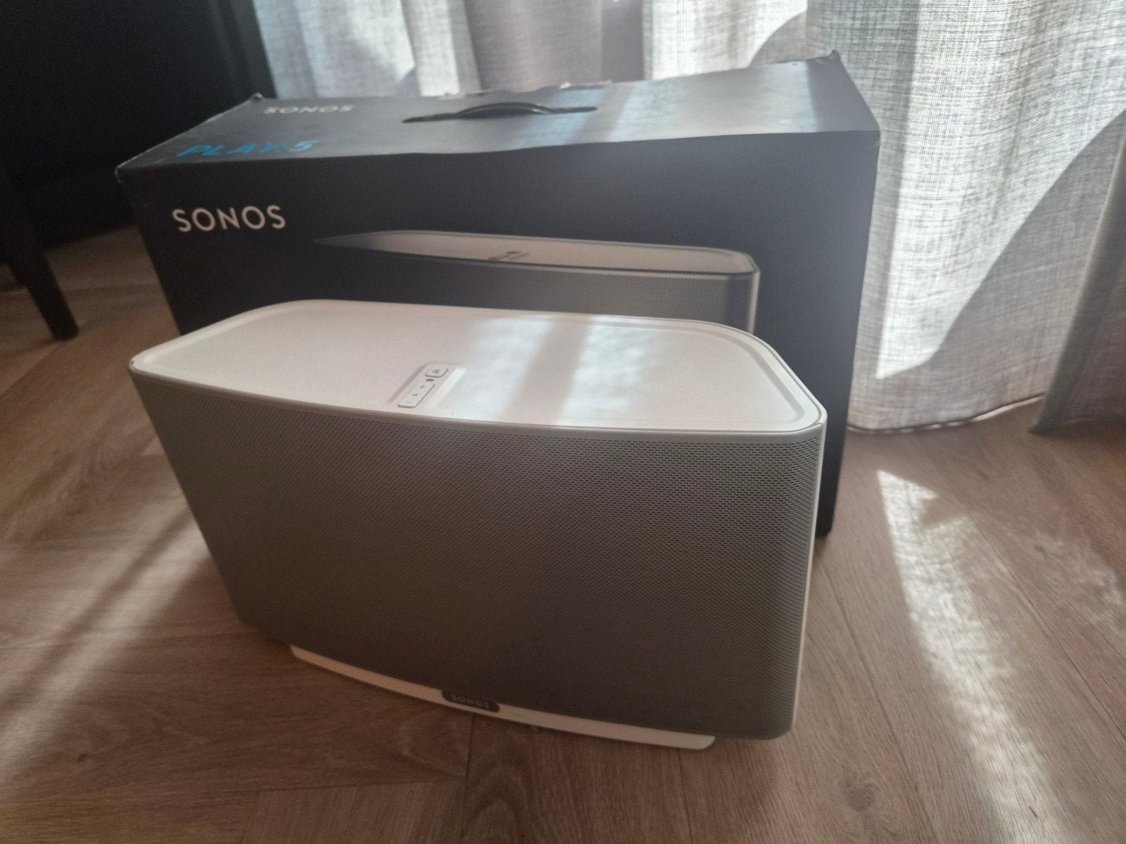 Sonos Play:5 – compleet met originele doos, Speakerset, Ophalen of Verzenden, Zo goed als nieuw, 60 tot 120 watt