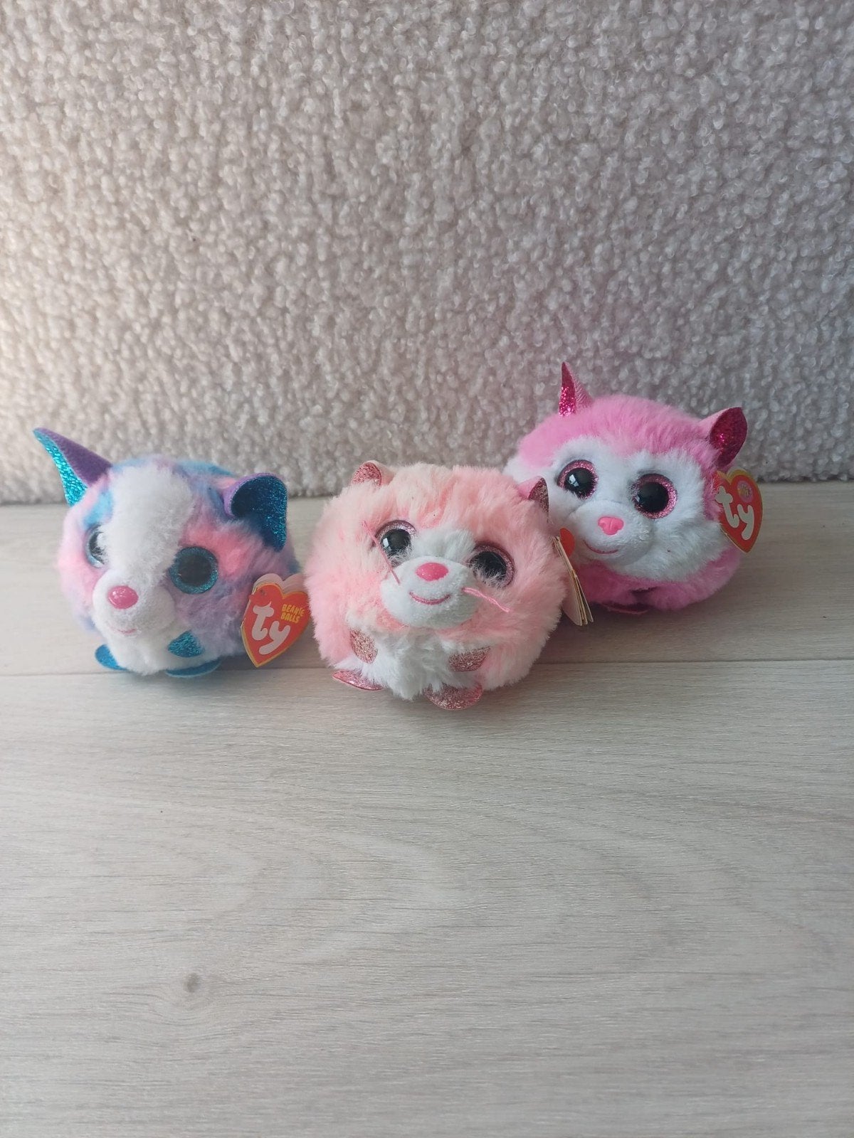 3 Schattige TY Knuffels - Gloednieuw met Labels, Ophalen, Nieuw, Met label, Meerkleurig