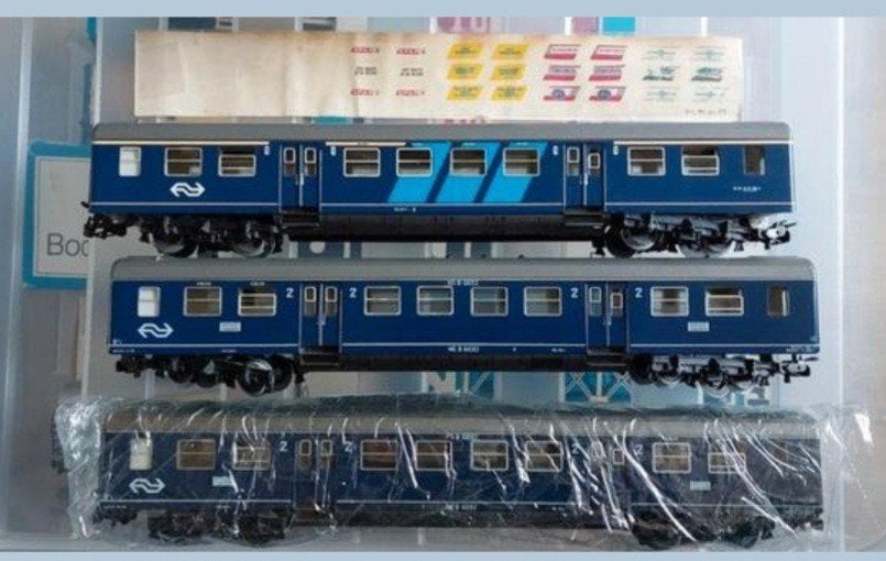 HOLK 0620 MÄRKLIN 4049 NS WAGONS 1/87, Hobby en Vrije tijd, Modeltreinen | H0, Wisselstroom, Wagon, Ophalen of Verzenden, Märklin