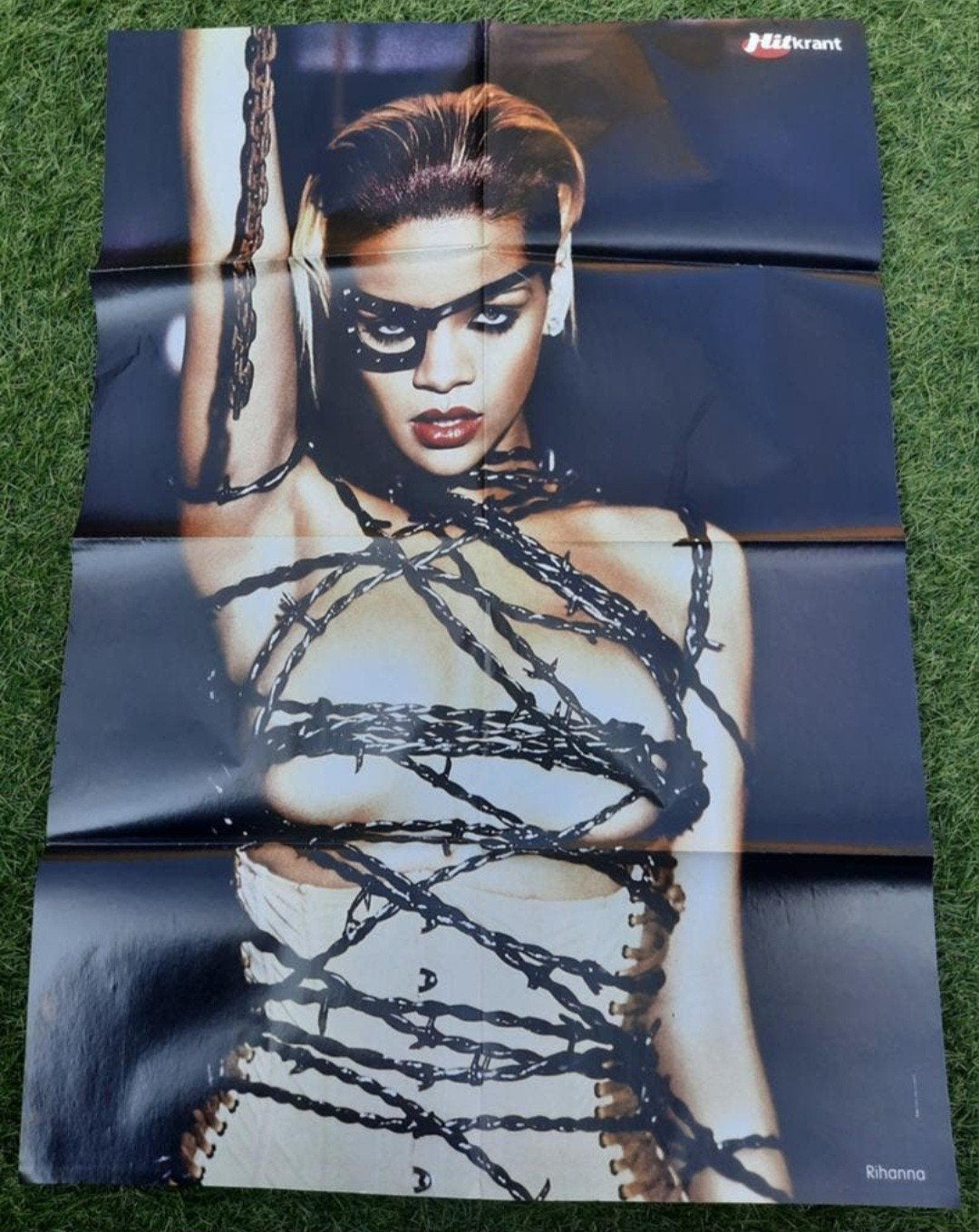 Grote Poster Hitkrant 2009 Rihanna / Twilight New Moon, Verzamelen, Ophalen of Verzenden, Gebruikt, A1 t/m A3, Muziek