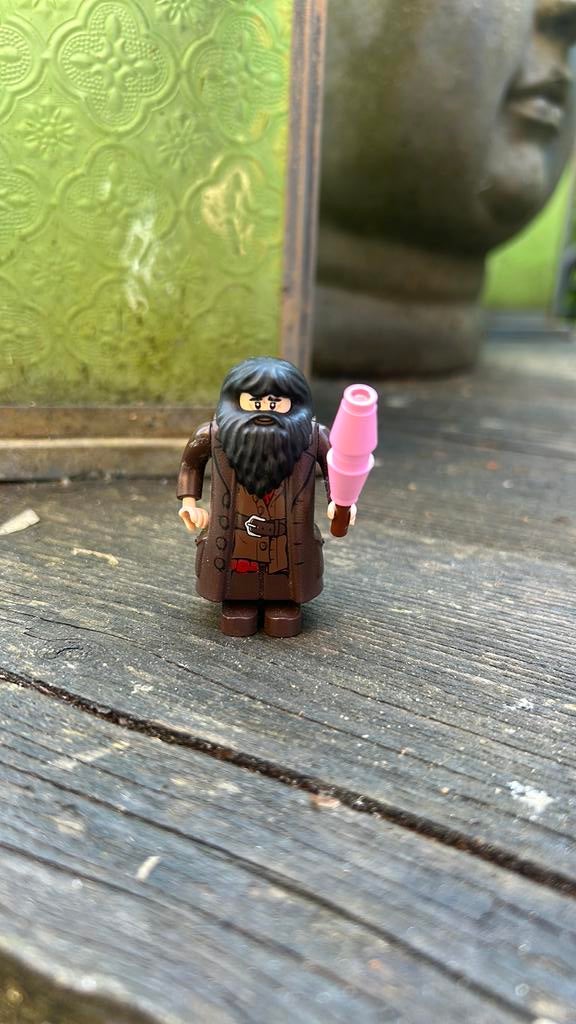 Rubeus Hagrid LEGO minifigure, Ophalen of Verzenden, Zo goed als nieuw