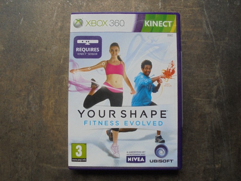 Your Shape Fitness Evolved voor XBOX 360 (zie foto's), Gebruikt, 1 speler, Ophalen of Verzenden, Vanaf 3 jaar