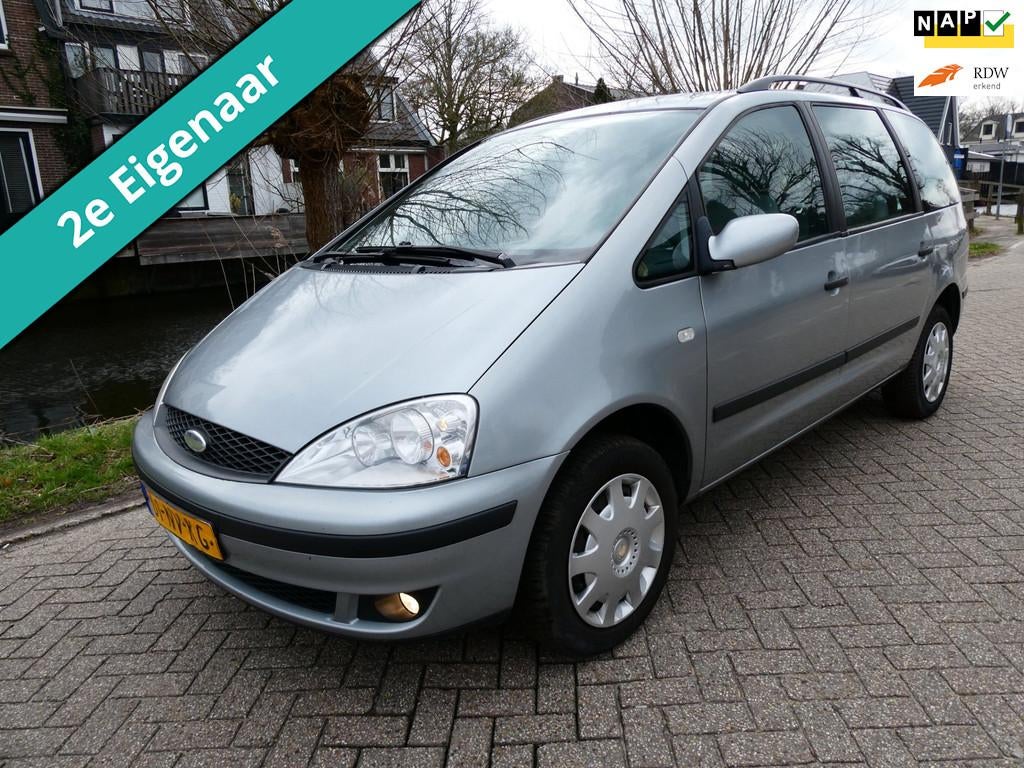 Ford Galaxy 2.0-8V 7-Persoons Airco 2e eigenaar APK 2027 RUI, Voorwielaandrijving, 1998 cc, Stof, 4 cilinders