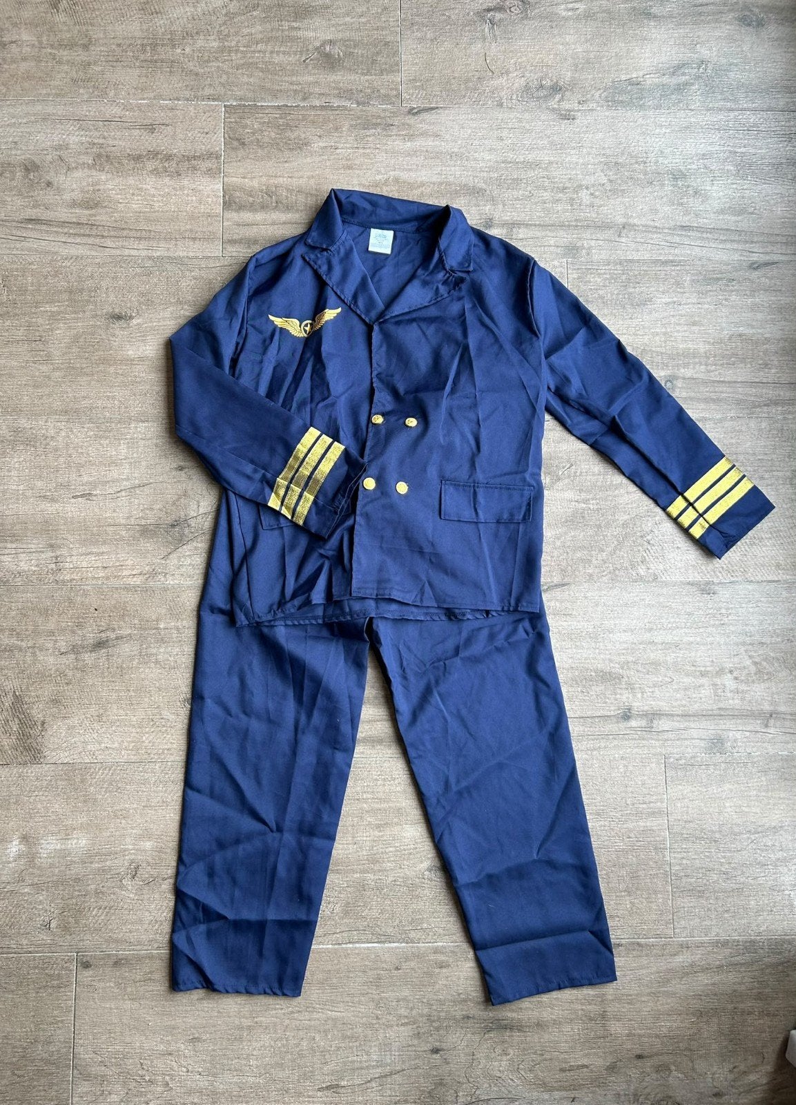 Piloot kostuum - Maat M/L - Carnaval/Themafeest, Carnaval, Maat 48/50 (M), Ophalen of Verzenden, Zo goed als nieuw
