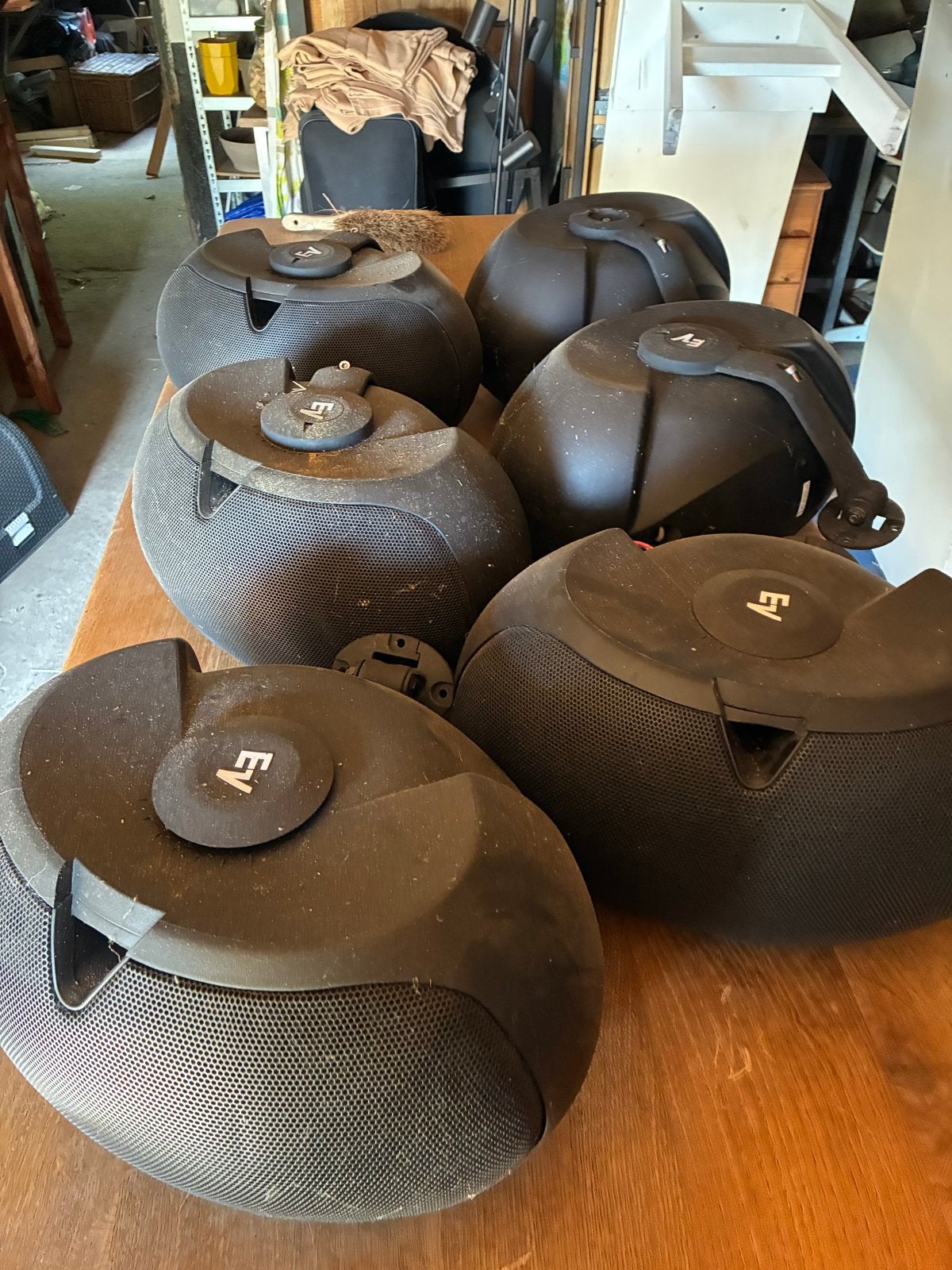 EV EV8D 6.2 Speakers - Set van 6, Gebruikt, Overige typen, Minder dan 60 watt, Ophalen