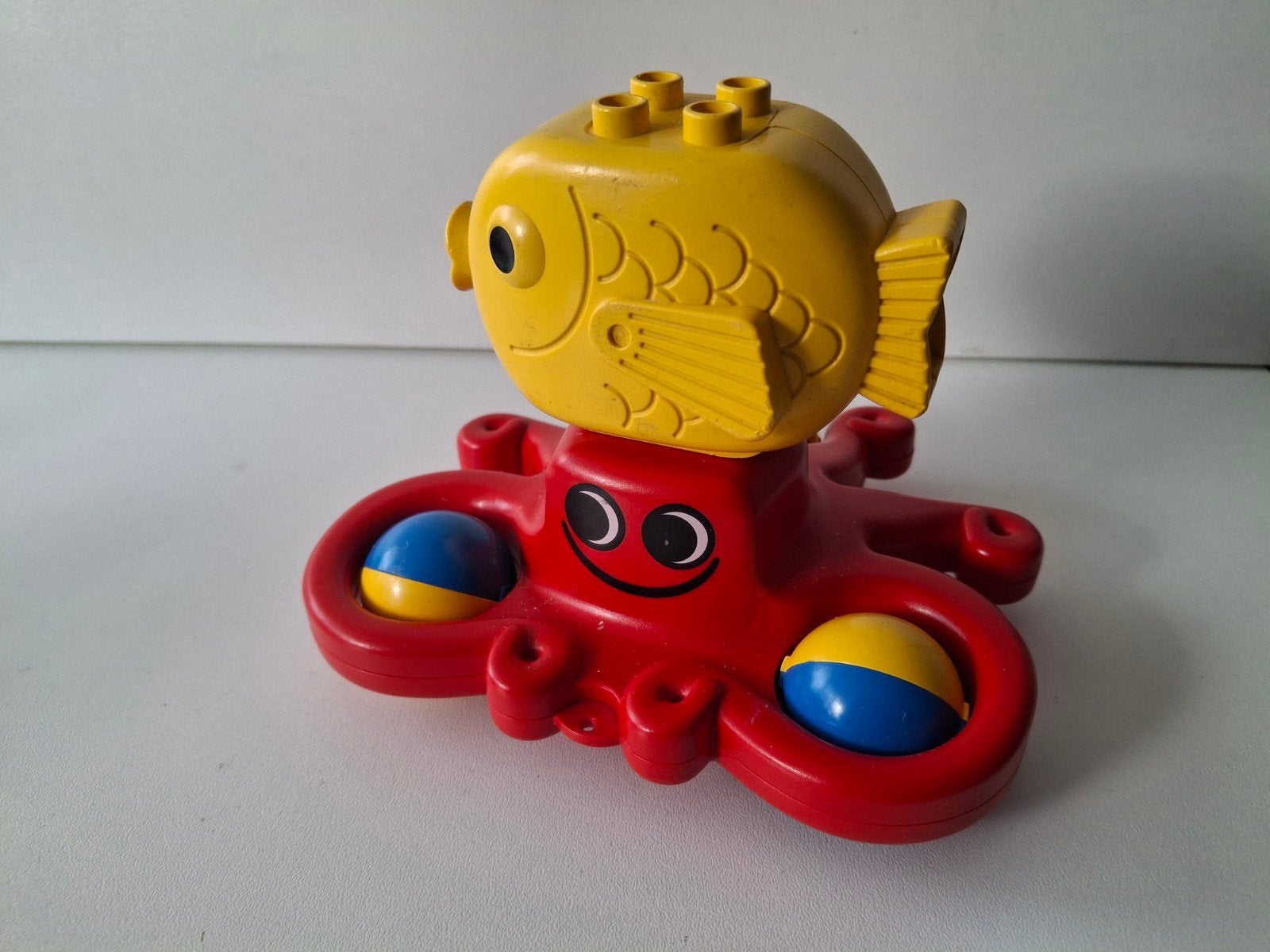 Duplo rammelaar model inktvis., Ophalen of Verzenden, Duplo