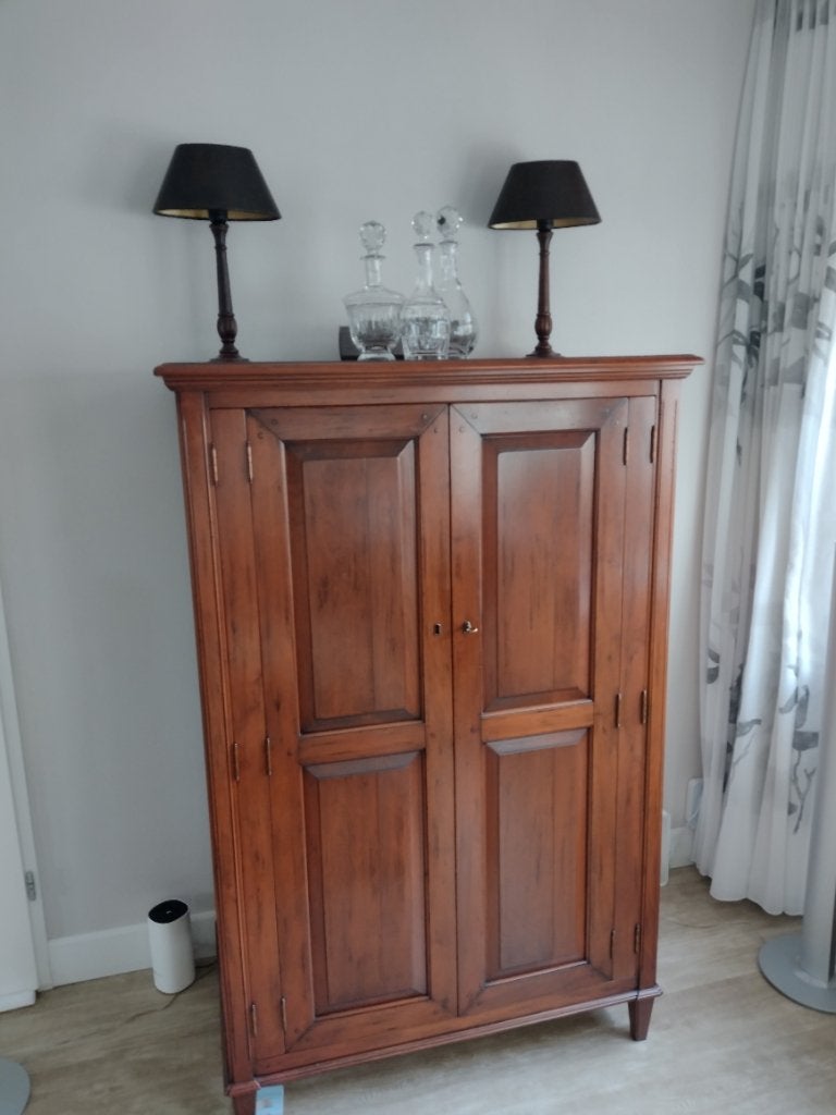 Kersenhout    TV kast, Huis en Inrichting, Ophalen, Gebruikt, 100 tot 150 cm, 50 tot 100 cm