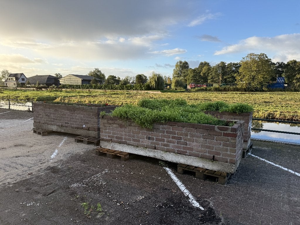 GRATIS stenen Bloembak, Ophalen, Steen, Gebruikt, 60 cm of meer