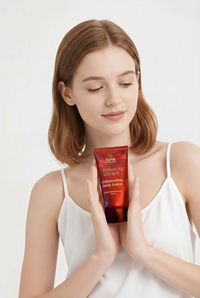 SPA Exclusives Ethereal Grace Shimmering Body Lotion, Verzenden, Nieuw, Bodylotion, Crème of Olie