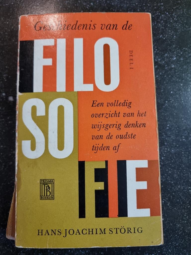 Geschiedenis van de Filosofie - Hans Joachim Störig, Ophalen of Verzenden, Gelezen, Wijsbegeerte of Ethiek, Hans Joachim Störig