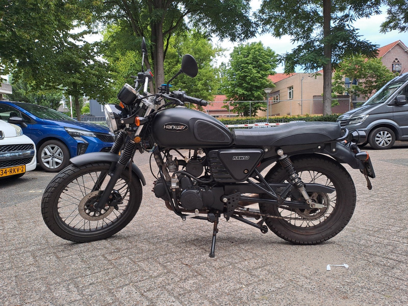 Hanway Raw 50 (2023), Ophalen, Overige merken, 4 versnellingen, 50 cc